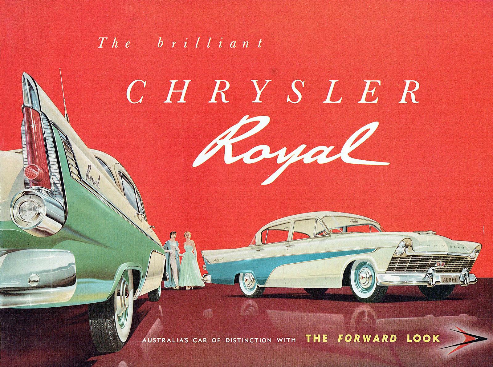 1957 Chrysler AP1 Royal Brochure Page 1